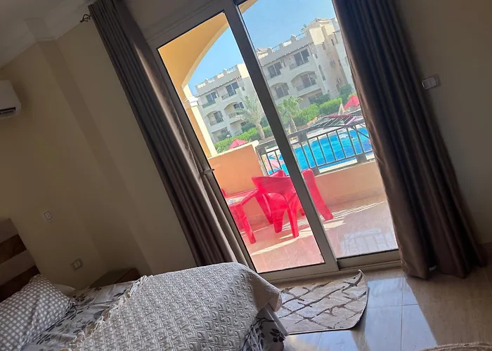 ڤيلا دوبليكس Vip افضل قرى العين السخنه لاسيرينا بالم بيتش Villa *